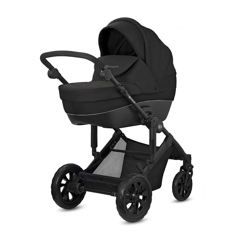 Poussette 3 En 1 Kinderkraft Prime Lite Deep Black 11 Poussette 3 En 1 Kinderkraft Prime Lite Deep Black – Image 11