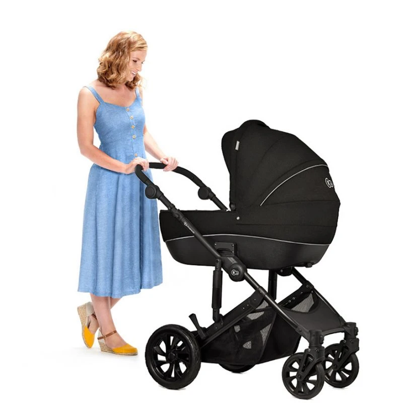 Poussette 3 En 1 Kinderkraft Prime Lite Deep Black 17 Poussette 3 En 1 Kinderkraft Prime Lite Deep Black – Image 17