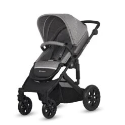 Poussette 3 En 1 Kinderkraft Prime Lite Grey -Kinderkraft poussette 3 en 1 kinderkraft prime lite grey 2