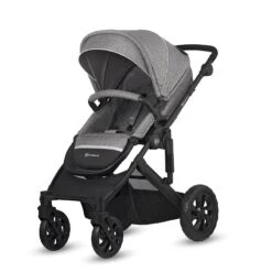 Poussette 3 En 1 Kinderkraft Prime Lite Grey -Kinderkraft poussette 3 en 1 kinderkraft prime lite grey 3