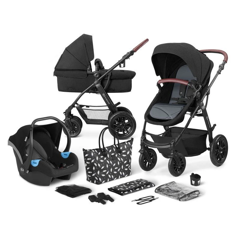 Poussette 3 En 1 Kinderkraft XMoov Black 2020 1 Poussette 3 En 1 Kinderkraft XMoov Black 2020