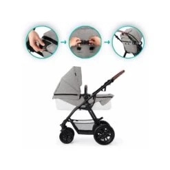 Poussette 3 En 1 Kinderkraft XMoov Denim 2020 -Kinderkraft poussette 3 en 1 kinderkraft xmoov denim 2020 2