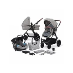 Poussette 3 En 1 Kinderkraft XMoov Grey 2020