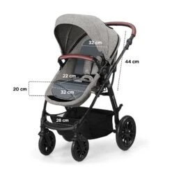 Poussette 3 En 1 Kinderkraft XMoov Grey 2020 -Kinderkraft poussette 3 en 1 kinderkraft xmoov grey 2020 5