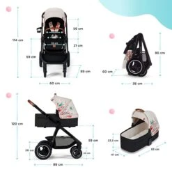 Poussette Combinée Kinderkraft Everyday Bird -Kinderkraft poussette combinee kinderkraft everyday bird 11