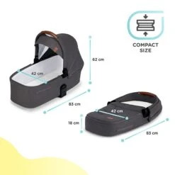 Poussette Combinée Kinderkraft Everyday Dark Grey 38 Poussette Combinée Kinderkraft Everyday Dark Grey -Kinderkraft poussette combinee kinderkraft everyday dark grey 18