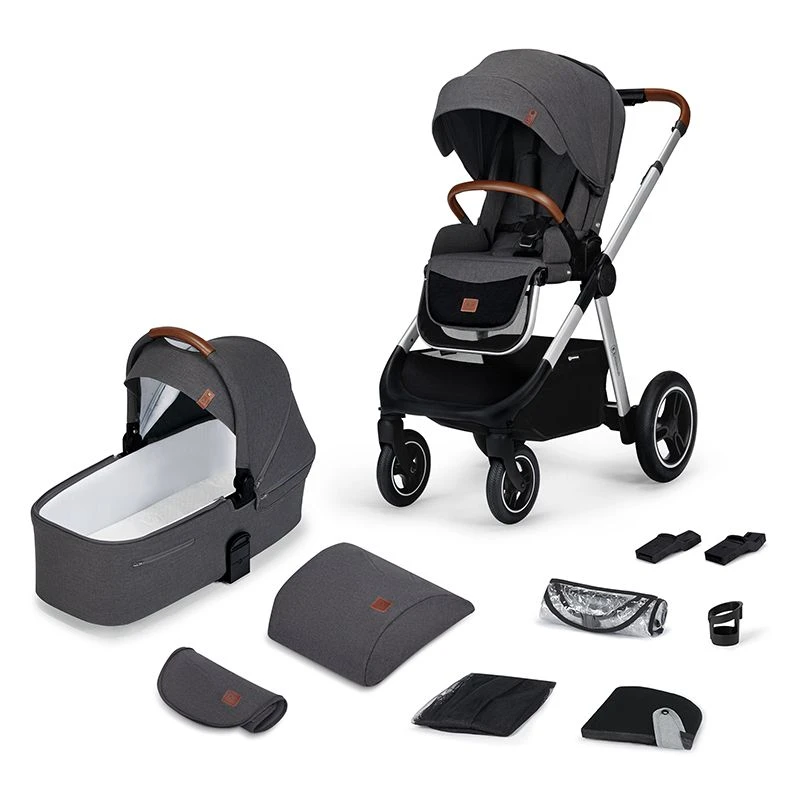 Poussette Combinée Kinderkraft Everyday Dark Grey 20 Poussette Combinée Kinderkraft Everyday Dark Grey – Image 20