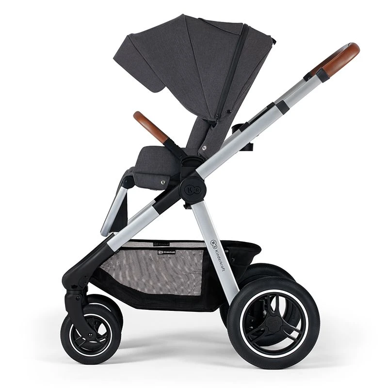 Poussette Combinée Kinderkraft Everyday Dark Grey 4 Poussette Combinée Kinderkraft Everyday Dark Grey – Image 4
