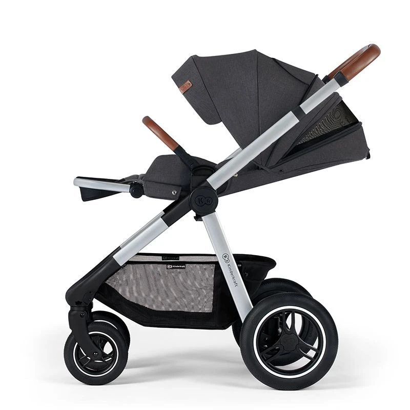 Poussette Combinée Kinderkraft Everyday Dark Grey 5 Poussette Combinée Kinderkraft Everyday Dark Grey – Image 5