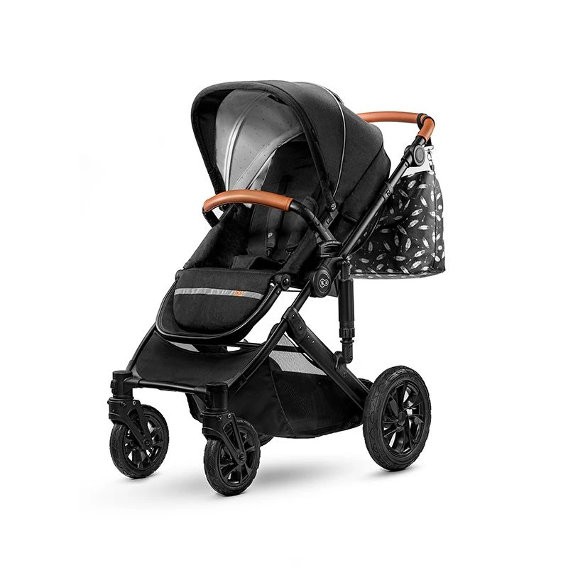 Poussette Combinée Kinderkraft Prime Black 2020 3 Poussette Combinée Kinderkraft Prime Black 2020 – Image 3