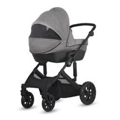 Poussette Combinée Kinderkraft Prime Lite Grey -Kinderkraft poussette combinee kinderkraft prime lite grey 12