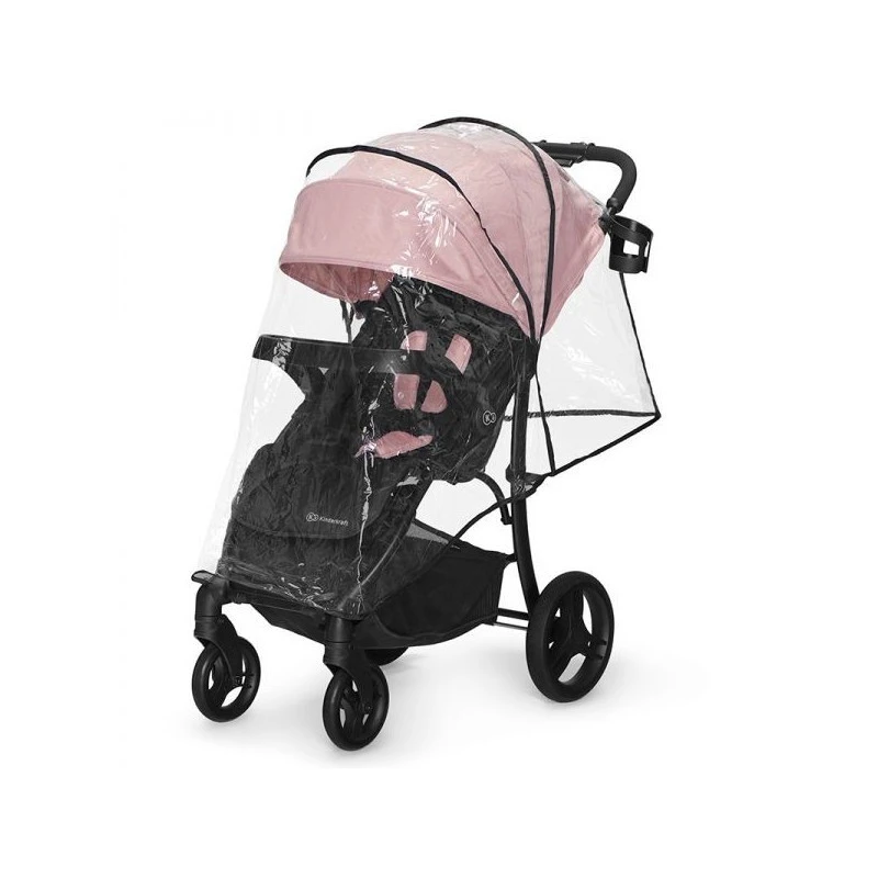 Poussette Kinderkraft Cruiser Pink 4 Poussette Kinderkraft Cruiser Pink – Image 4