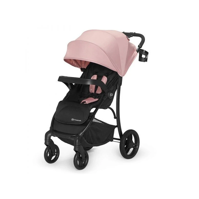 Poussette Kinderkraft Cruiser Pink 1 Poussette Kinderkraft Cruiser Pink