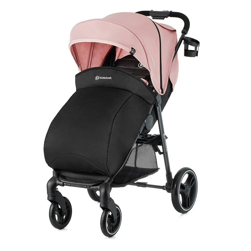 Poussette Kinderkraft Grande City Pink 5 Poussette Kinderkraft Grande City Pink – Image 5