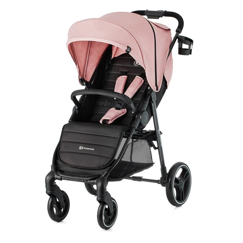 Poussette Kinderkraft Grande City Pink 1 Poussette Kinderkraft Grande City Pink