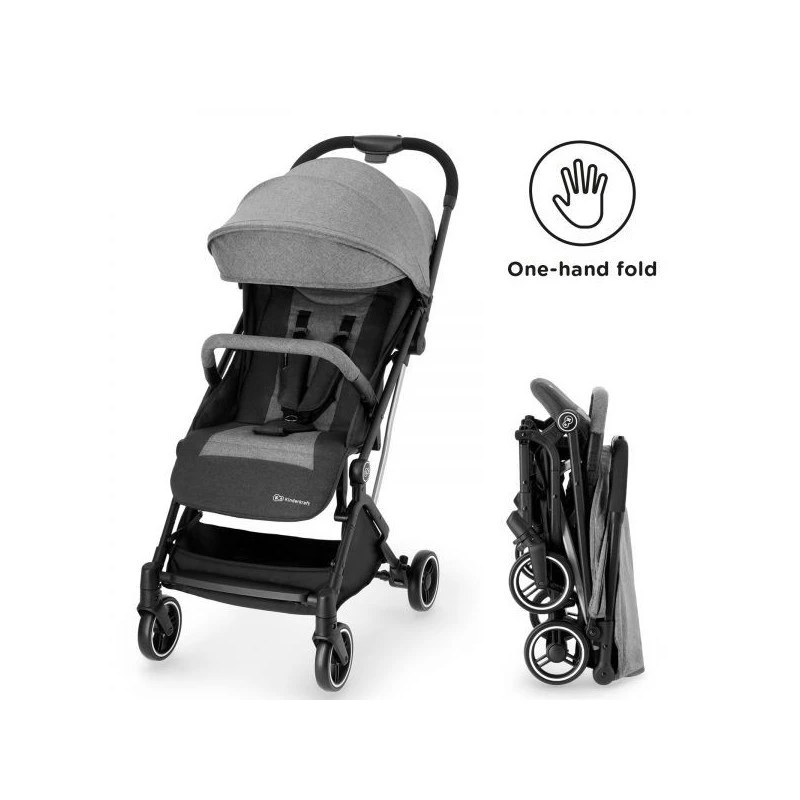 Poussette Kinderkraft Indy Grey 8 Poussette Kinderkraft Indy Grey – Image 8
