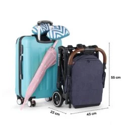 Poussette Kinderkraft Nubi Navy -Kinderkraft poussette kinderkraft nubi navy 13