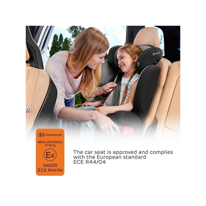 Siège Auto Isofix Kinderkraft Xpand Red 16 Siège Auto Isofix Kinderkraft Xpand Red – Image 16