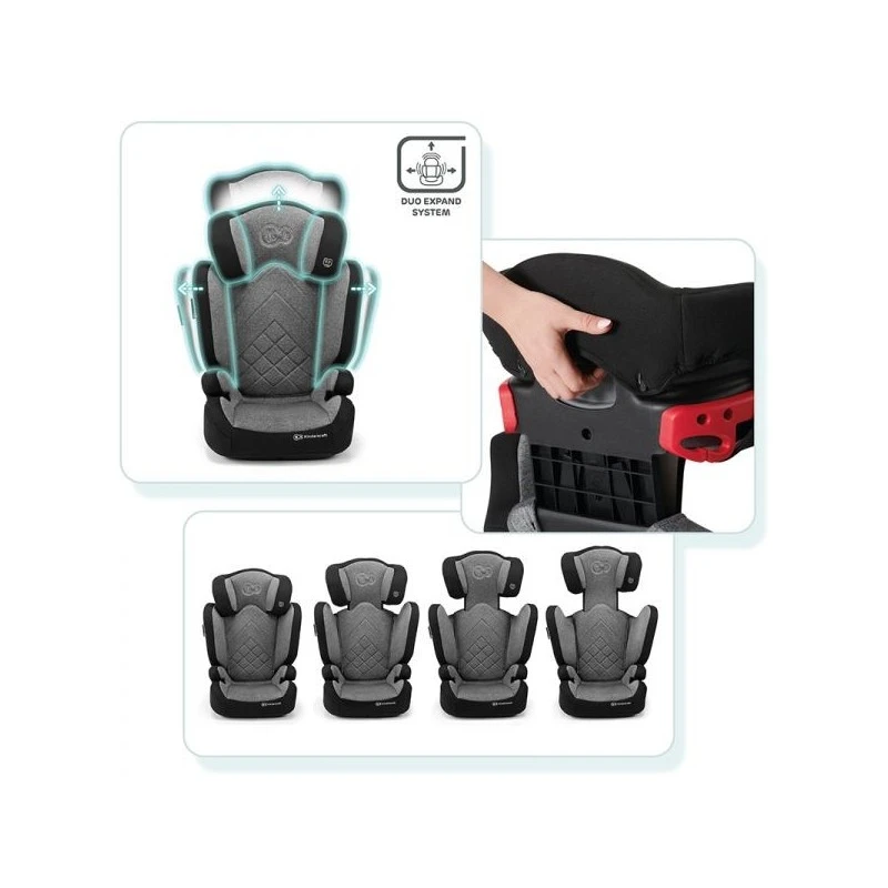 Siège Auto Isofix Kinderkraft Xpand Red 7 Siège Auto Isofix Kinderkraft Xpand Red – Image 7