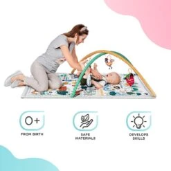 Tapis D'éveil 3 En 1 Kinderkraft Little Gardener -Kinderkraft tapis d eveil 3 en 1 kinderkraft little gardener 10