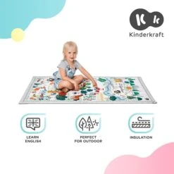 Tapis D'éveil 3 En 1 Kinderkraft Little Gardener -Kinderkraft tapis d eveil 3 en 1 kinderkraft little gardener 11