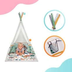 Tapis D'éveil 3 En 1 Kinderkraft Little Gardener -Kinderkraft tapis d eveil 3 en 1 kinderkraft little gardener 9