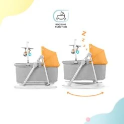 Transat Balancelle 5 En 1 Kinderkraft Nola Forest Yellow -Kinderkraft transat balancelle 5 en 1 kinderkraft nola forest yellow 14