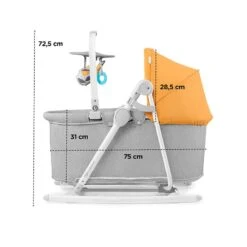 Transat Balancelle 5 En 1 Kinderkraft NolaStone Grey 29 Transat Balancelle 5 En 1 Kinderkraft NolaStone Grey -Kinderkraft transat balancelle 5 en 1 kinderkraft nola stone grey 9