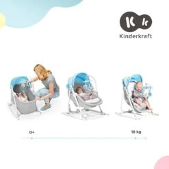 Transat Balancelle 5 En 1 Kinderkraft Unimo Up Blue -Kinderkraft transat balancelle 5 en 1 kinderkraft unimo up blue 9